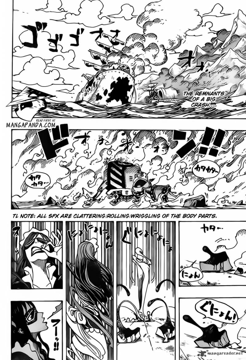 One Piece Manga Chapter 694 page 3 - The Most Dangerous Man