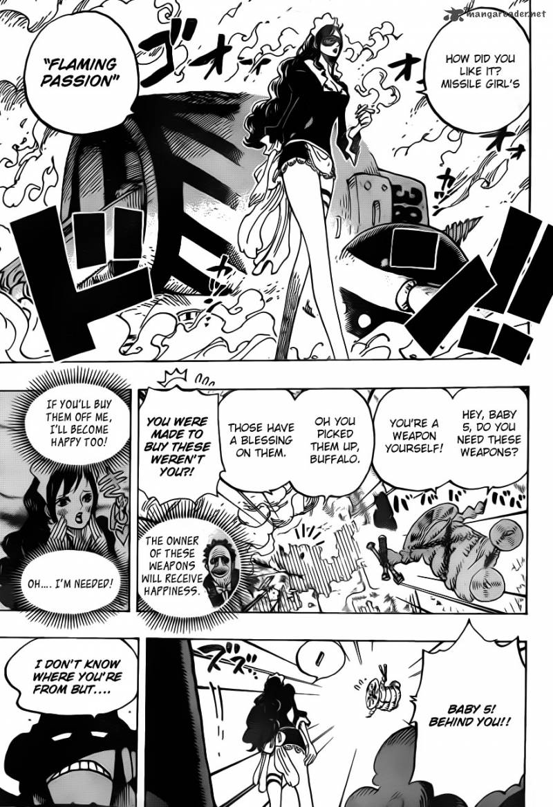 One Piece Manga Chapter 694 page 4 - The Most Dangerous Man
