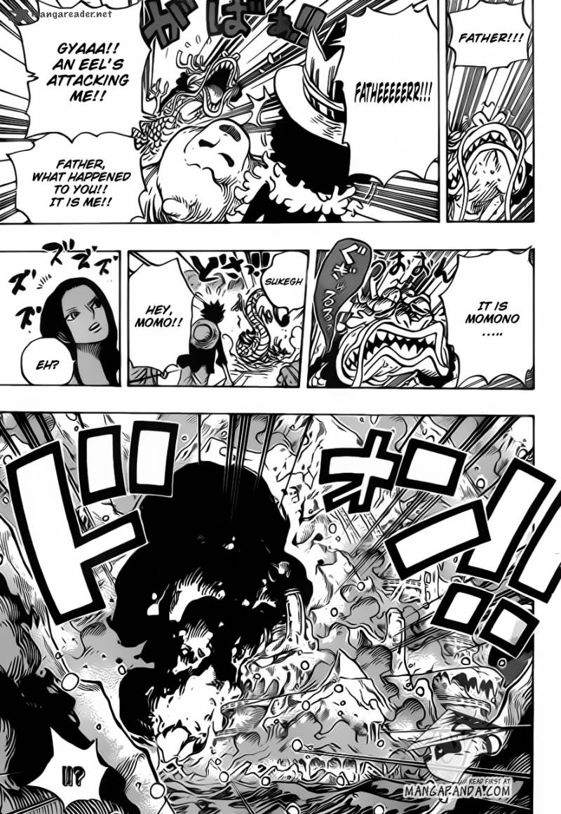 One Piece Manga Chapter 694 page 8 - The Most Dangerous Man