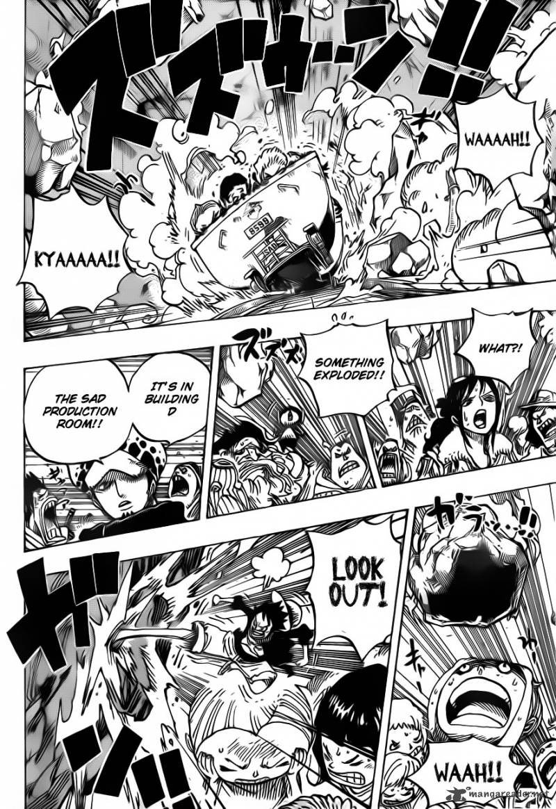 One Piece Manga Chapter 694 page 9 - The Most Dangerous Man