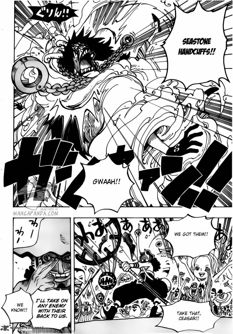 One Piece Manga Chapter 695 page 17 - Leave It to Us!!!