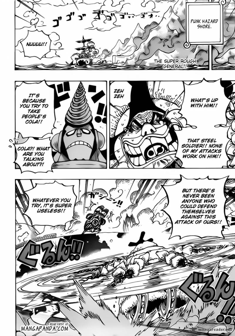 One Piece Manga Chapter 695 page 3 - Leave It to Us!!!