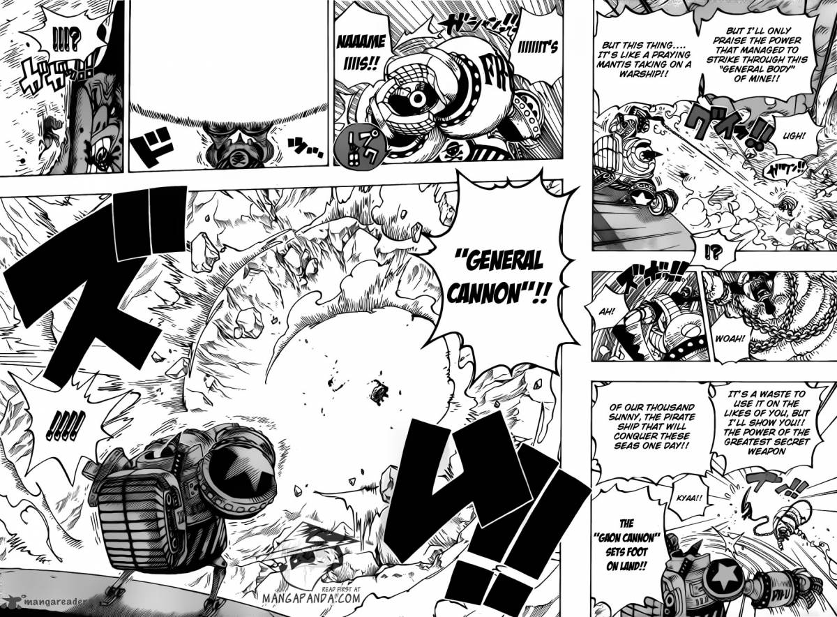 One Piece Manga Chapter 695 page 5 - Leave It to Us!!!