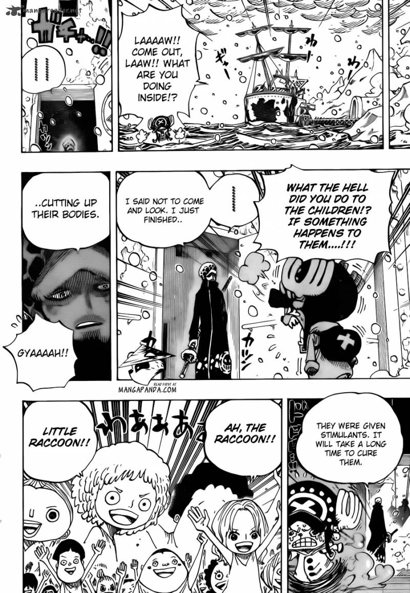 One Piece Manga Chapter 696 page 10 - Alignment of Interests