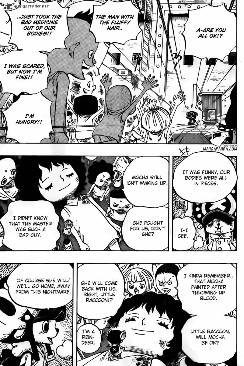 One Piece Manga Chapter 696 page 11 - Alignment of Interests