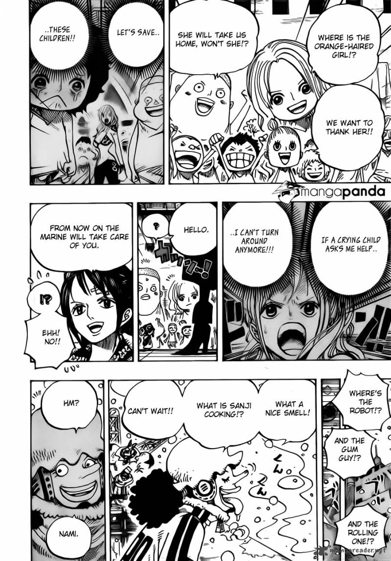One Piece Manga Chapter 696 page 12 - Alignment of Interests