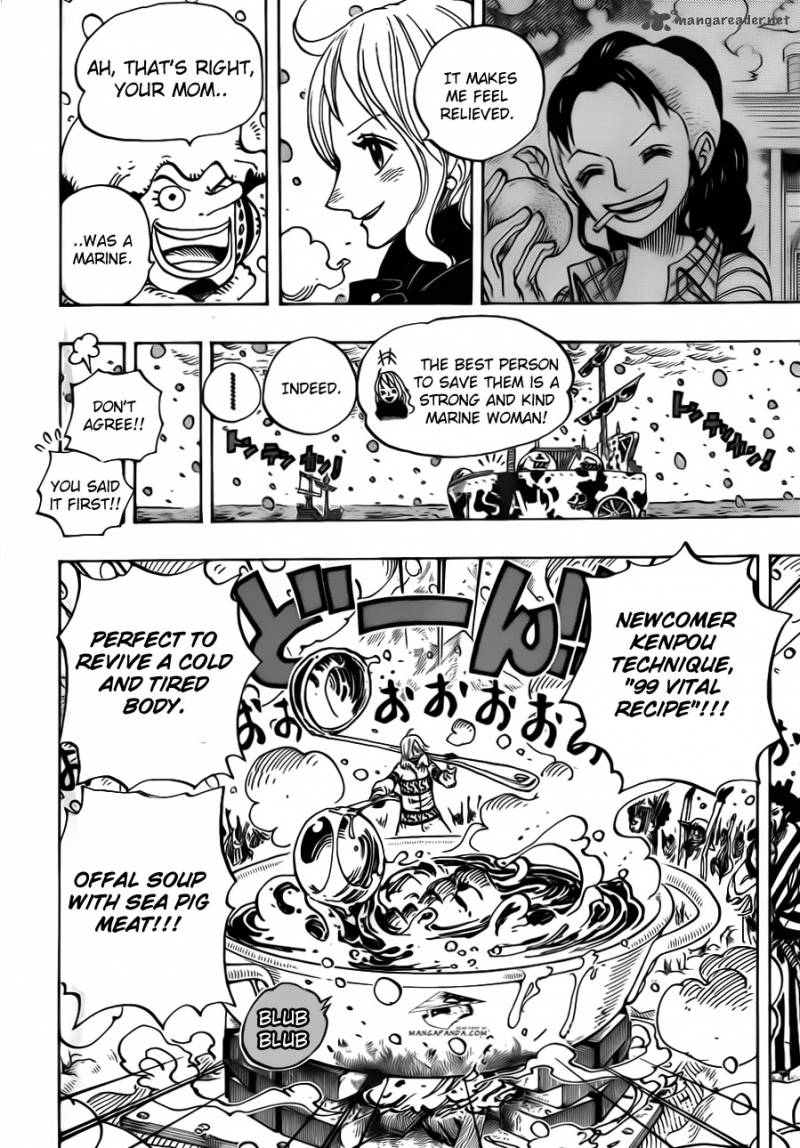 One Piece Manga Chapter 696 page 14 - Alignment of Interests