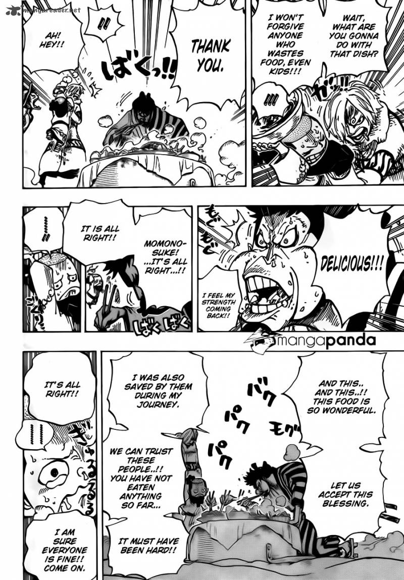 One Piece Manga Chapter 696 page 16 - Alignment of Interests