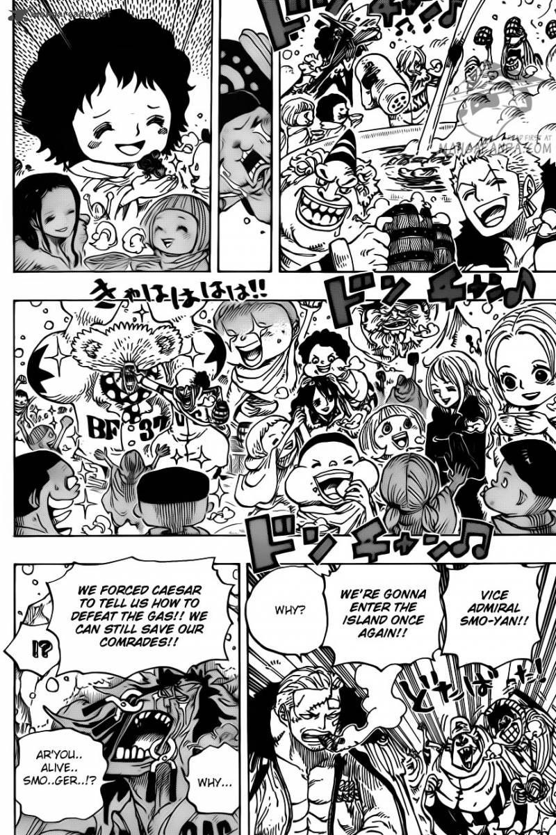 One Piece Manga Chapter 696 page 19 - Alignment of Interests