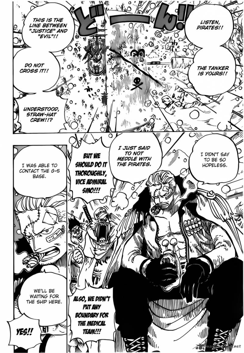One Piece Manga Chapter 696 page 4 - Alignment of Interests