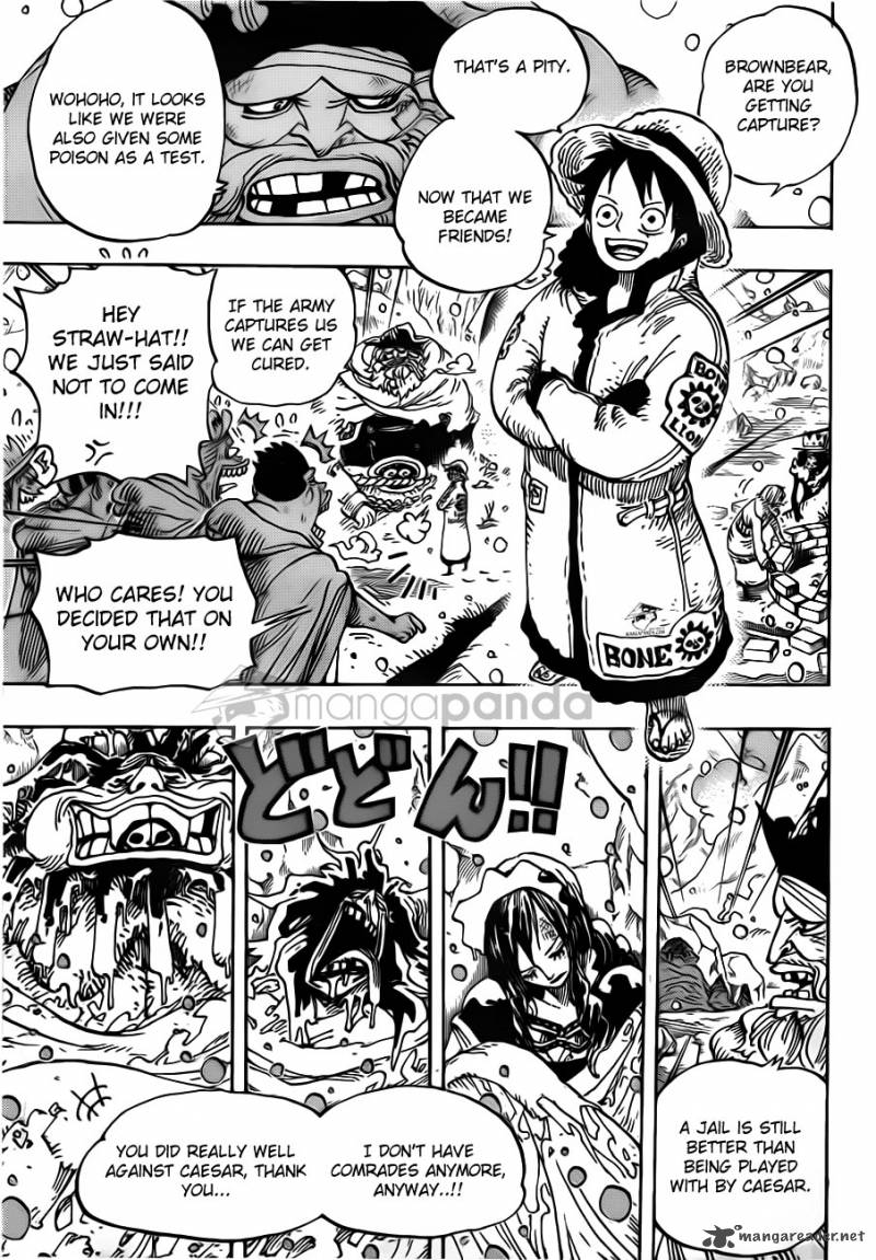 One Piece Manga Chapter 696 page 5 - Alignment of Interests