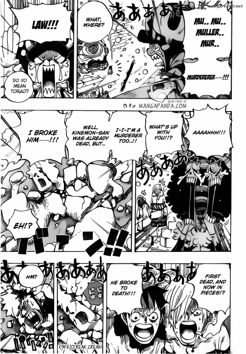 One Piece Manga Chapter 696 page 7 - Alignment of Interests