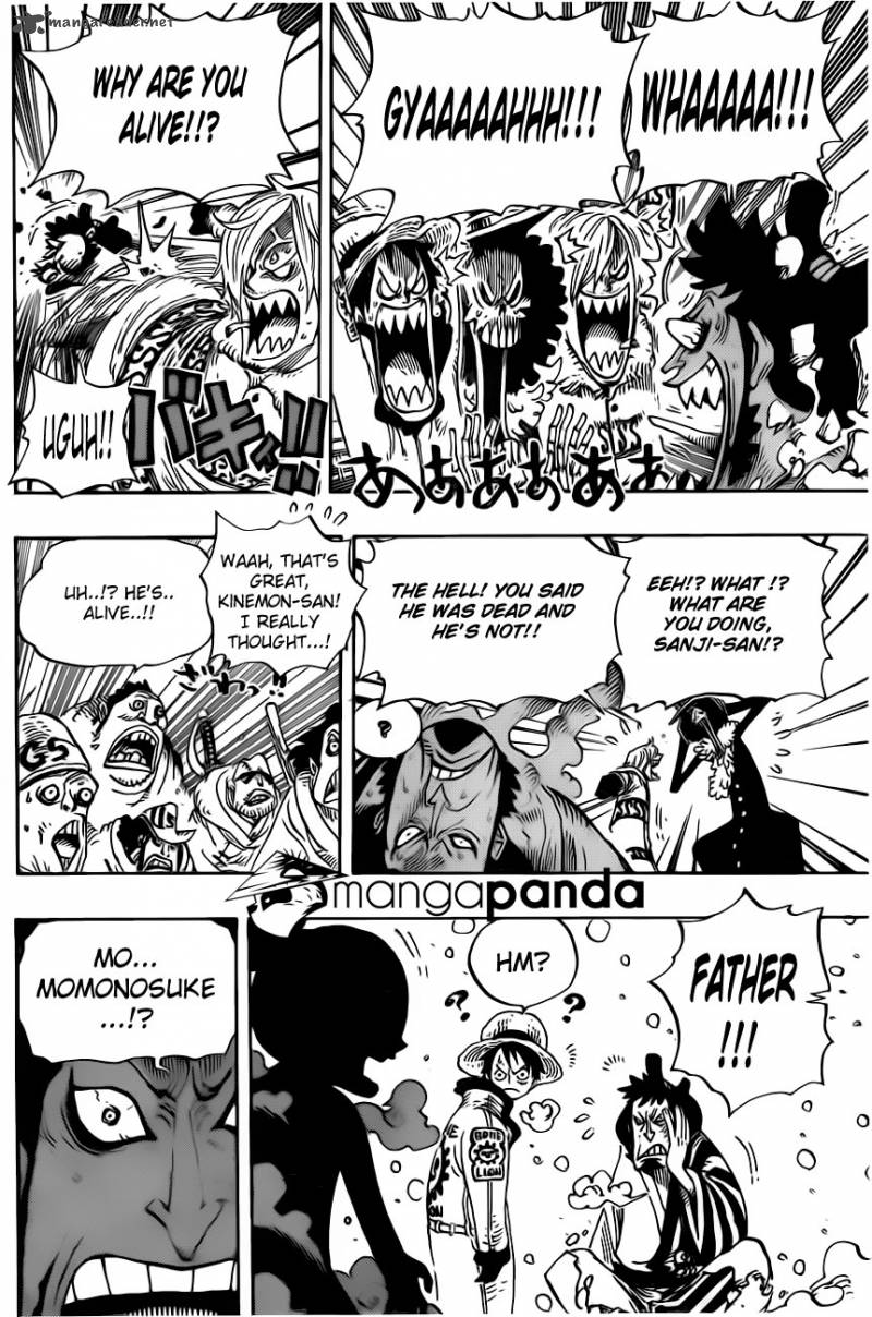One Piece Manga Chapter 696 page 8 - Alignment of Interests