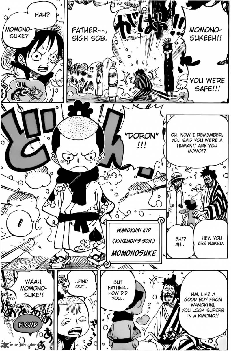 One Piece Manga Chapter 696 page 9 - Alignment of Interests