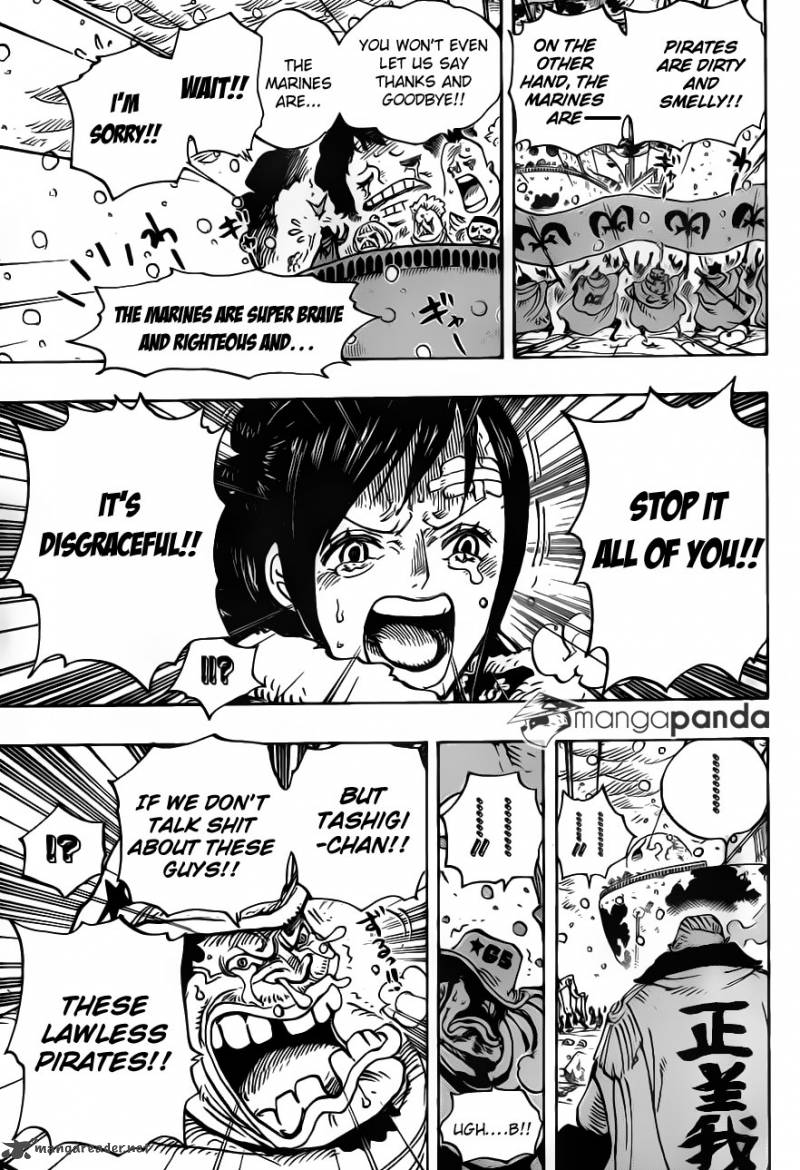 One Piece Manga Chapter 697 page 10 - A Deal