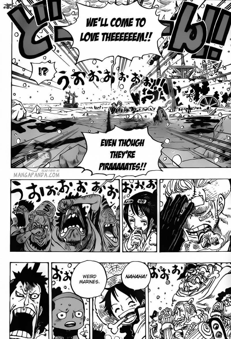 One Piece Manga Chapter 697 page 11 - A Deal