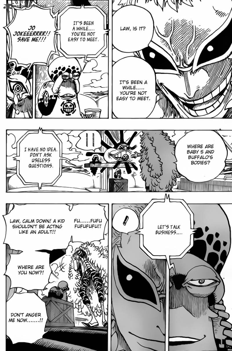 One Piece Manga Chapter 697 page 17 - A Deal