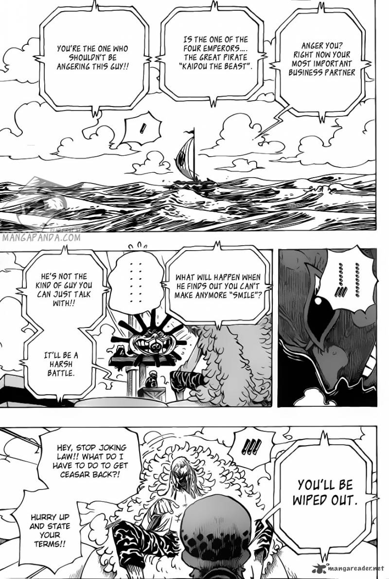 One Piece Manga Chapter 697 page 18 - A Deal