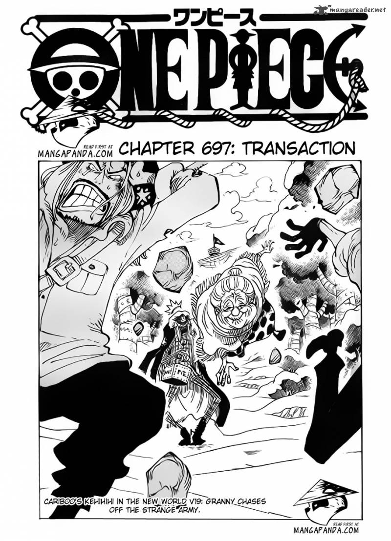 One Piece Manga Chapter 697 page 2 - A Deal