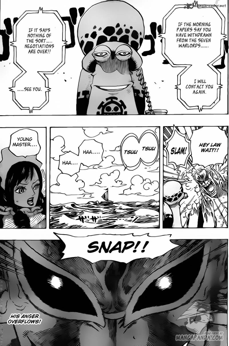 One Piece Manga Chapter 697 page 20 - A Deal