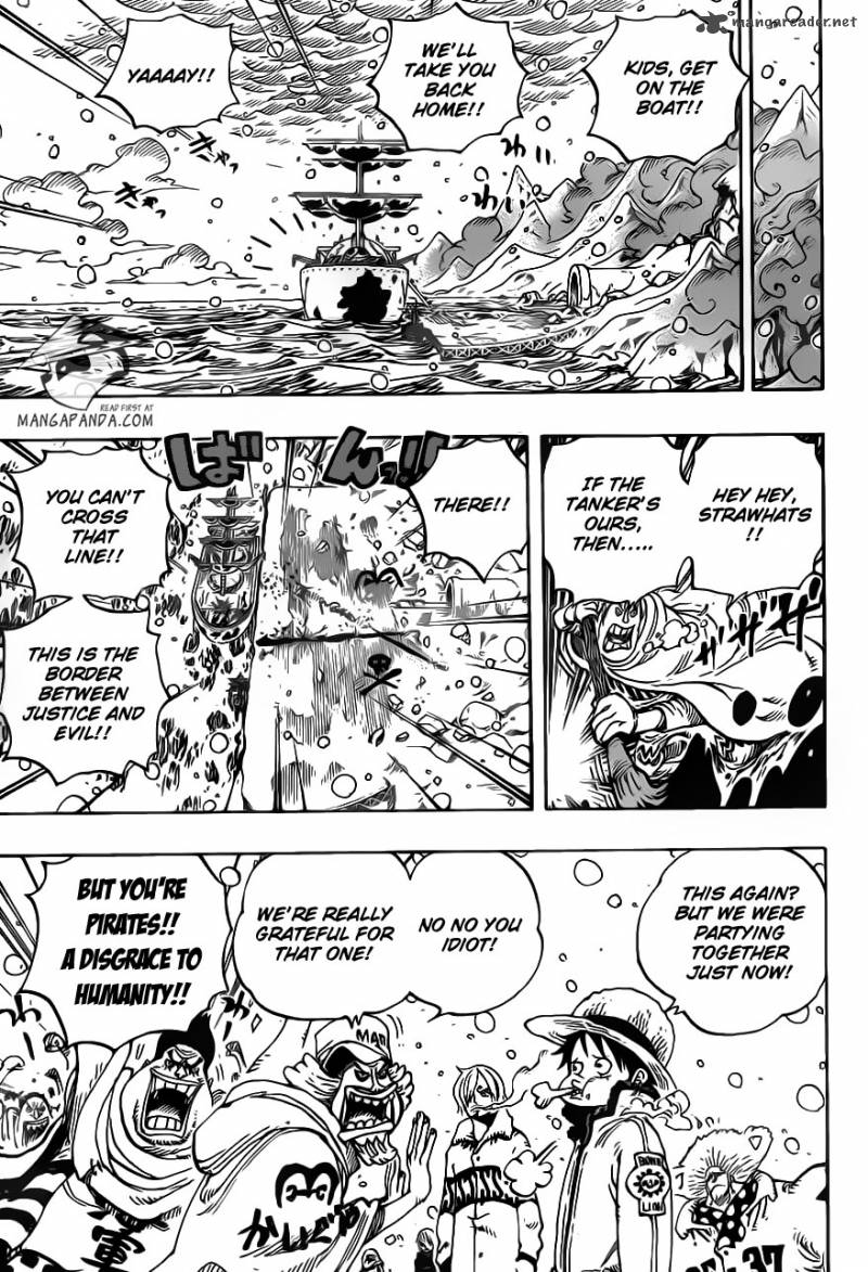 One Piece Manga Chapter 697 page 6 - A Deal