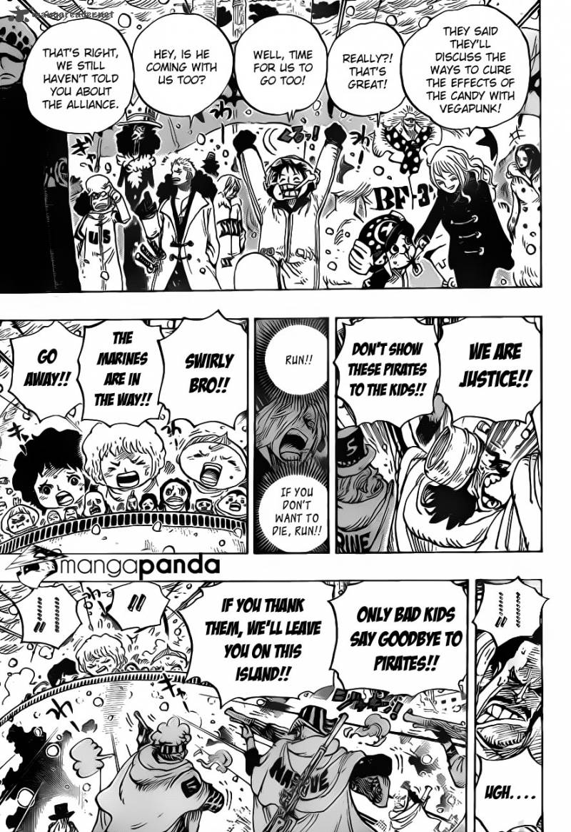 One Piece Manga Chapter 697 page 8 - A Deal