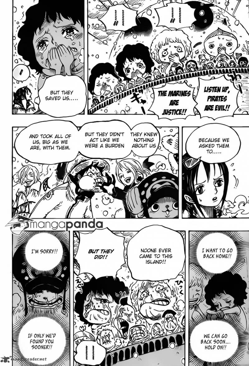 One Piece Manga Chapter 697 page 9 - A Deal