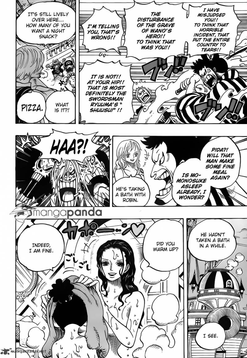 One Piece Manga Chapter 699 page 12 - Morning Edition