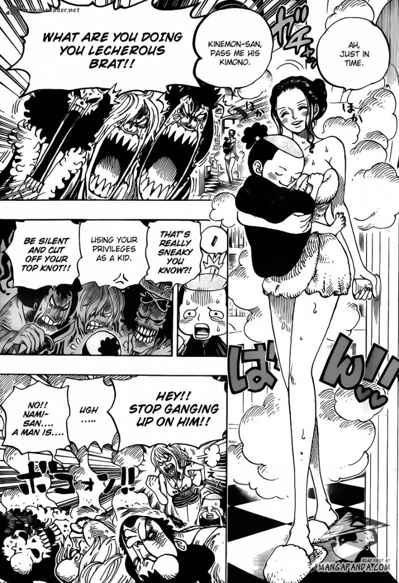 One Piece Manga Chapter 699 page 13 - Morning Edition
