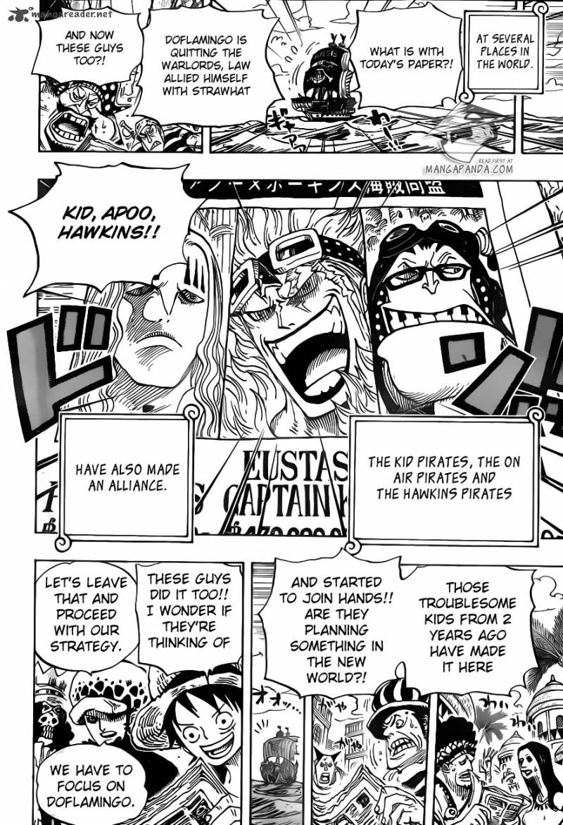 One Piece Manga Chapter 699 page 18 - Morning Edition