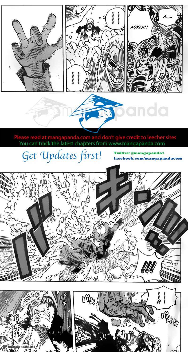 One Piece Manga Chapter 699 page 3 - Morning Edition