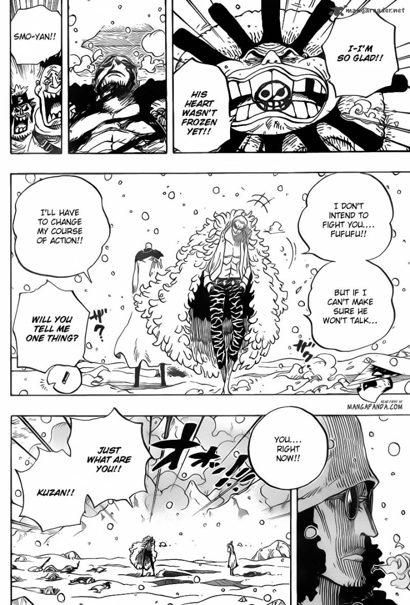 One Piece Manga Chapter 699 page 6 - Morning Edition