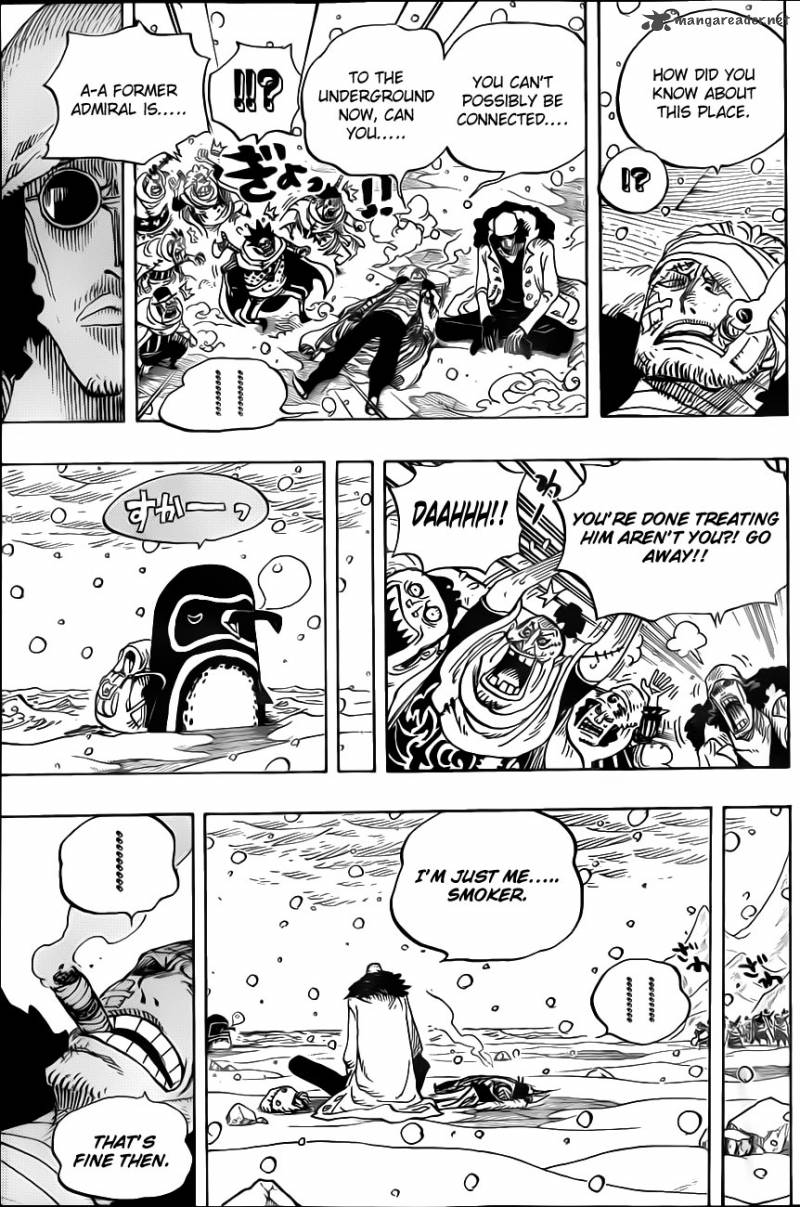 One Piece Manga Chapter 699 page 9 - Morning Edition