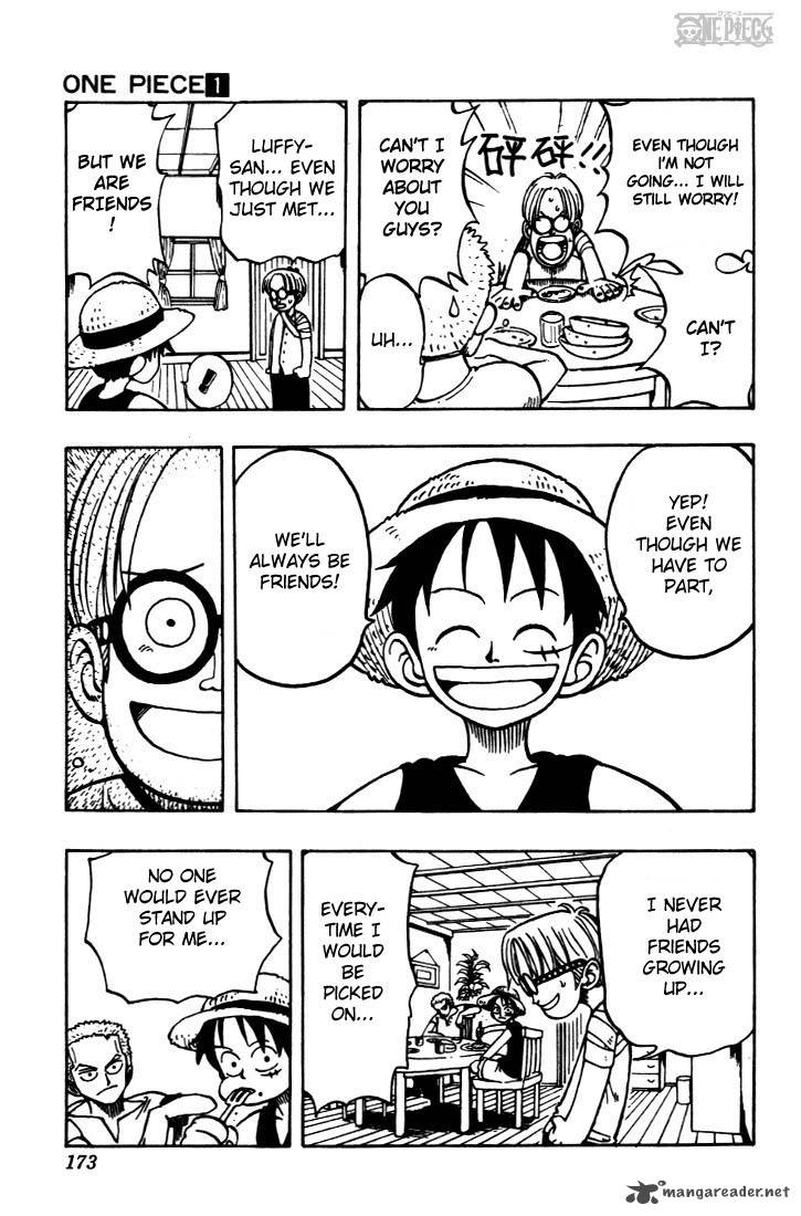 One Piece Manga Chapter 7 page 6 - Friends