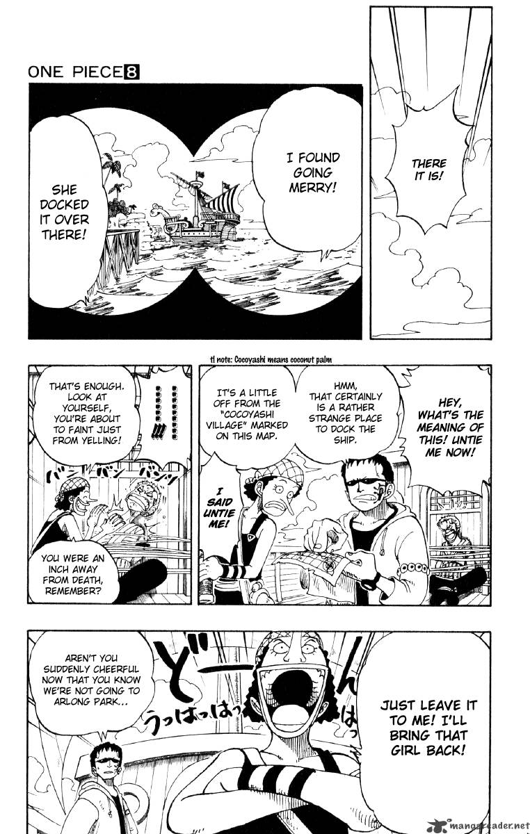 One Piece Manga Chapter 70 page 5 - The Great Adventure of Usopp the Man