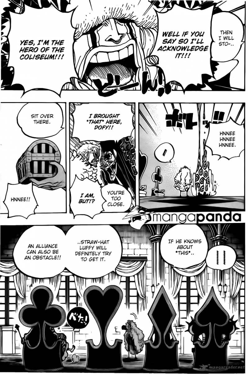 One Piece Manga Chapter 700 page 18 - His Own Pace