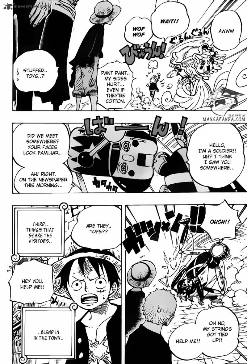 One Piece Manga Chapter 701 page 11 - Adventure in the Land of Love, Passion, and Toys