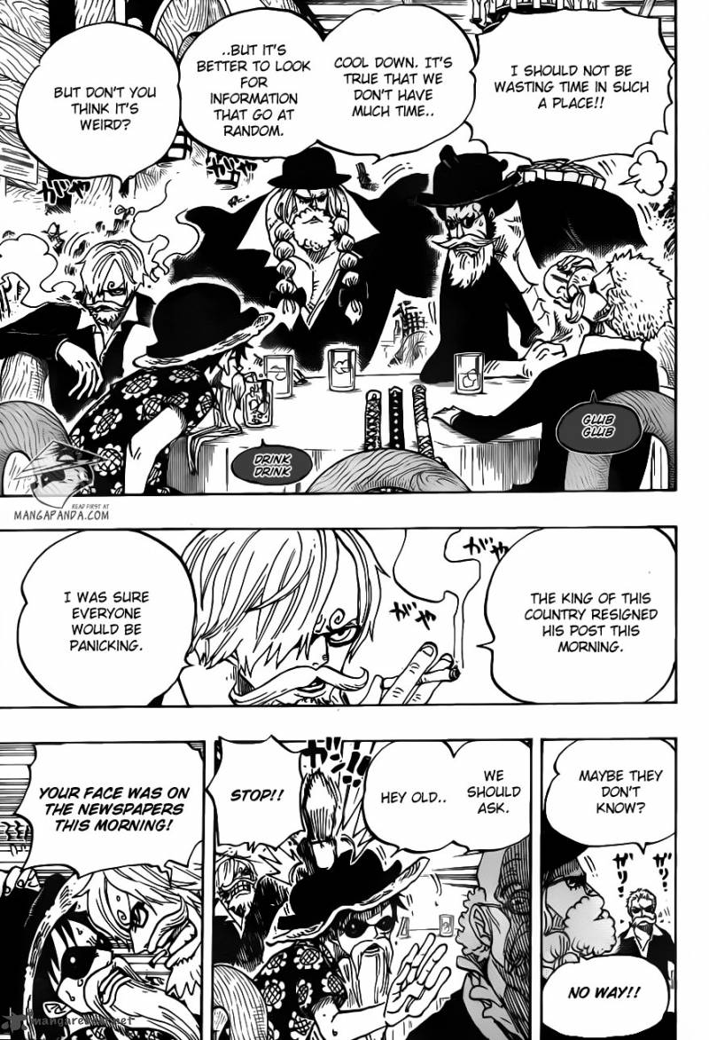 One Piece Manga Chapter 701 page 14 - Adventure in the Land of Love, Passion, and Toys