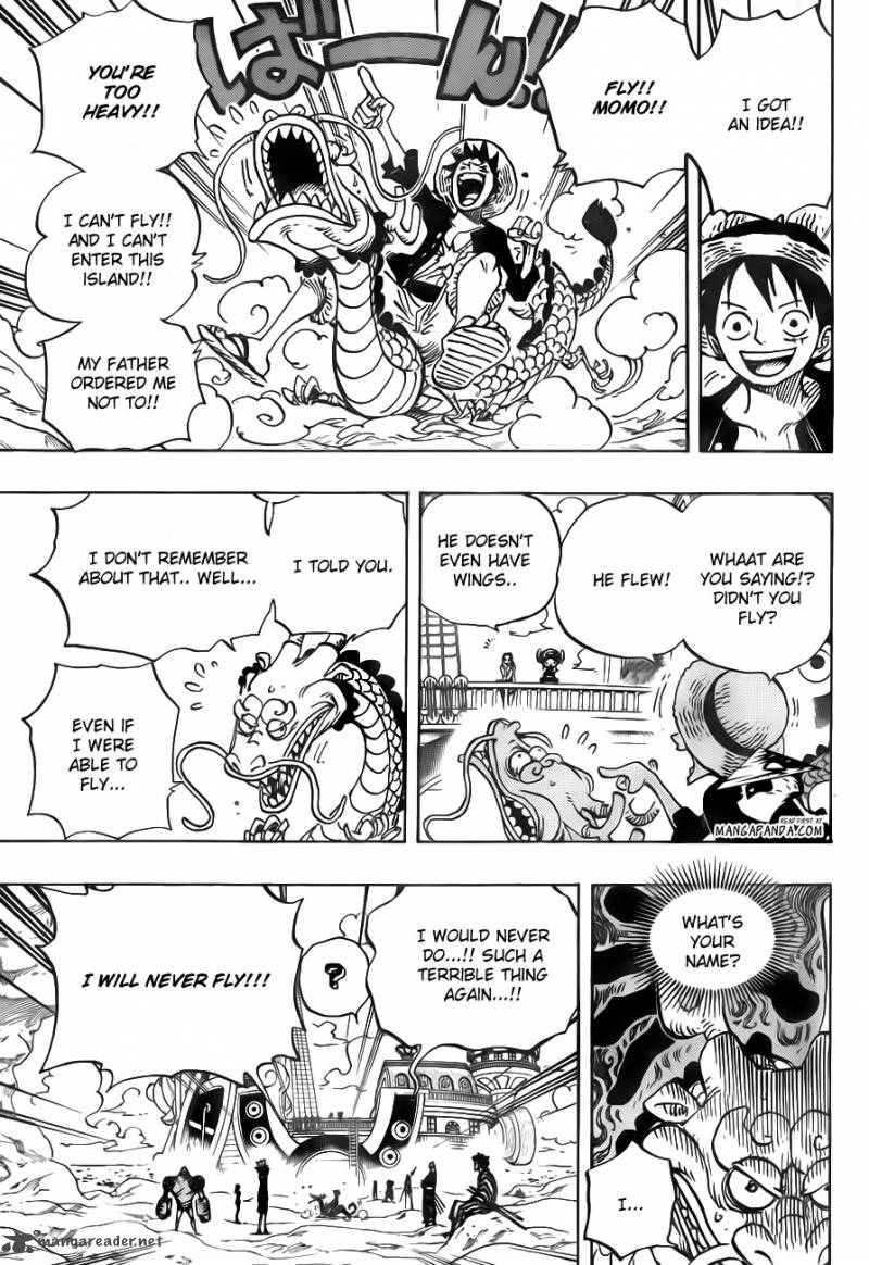One Piece Manga Chapter 701 page 4 - Adventure in the Land of Love, Passion, and Toys