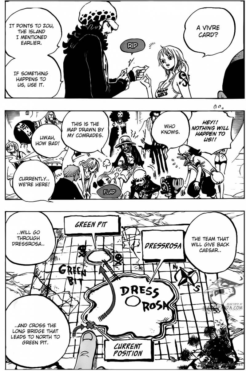 One Piece Manga Chapter 701 page 7 - Adventure in the Land of Love, Passion, and Toys