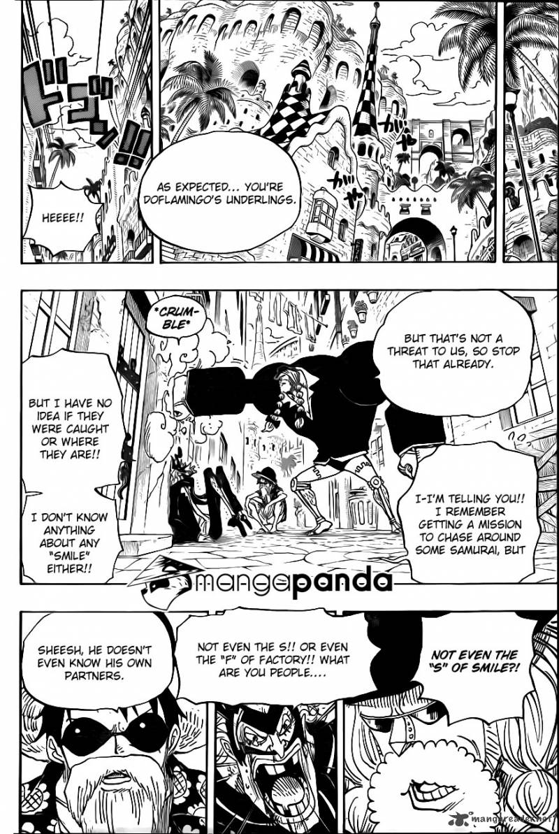 One Piece Manga Chapter 702 page 10 - Corrida Colosseum