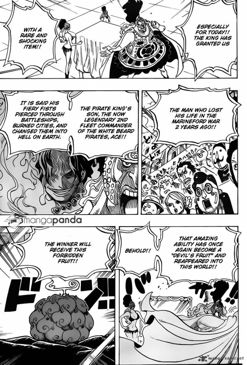 One Piece Manga Chapter 702 page 13 - Corrida Colosseum