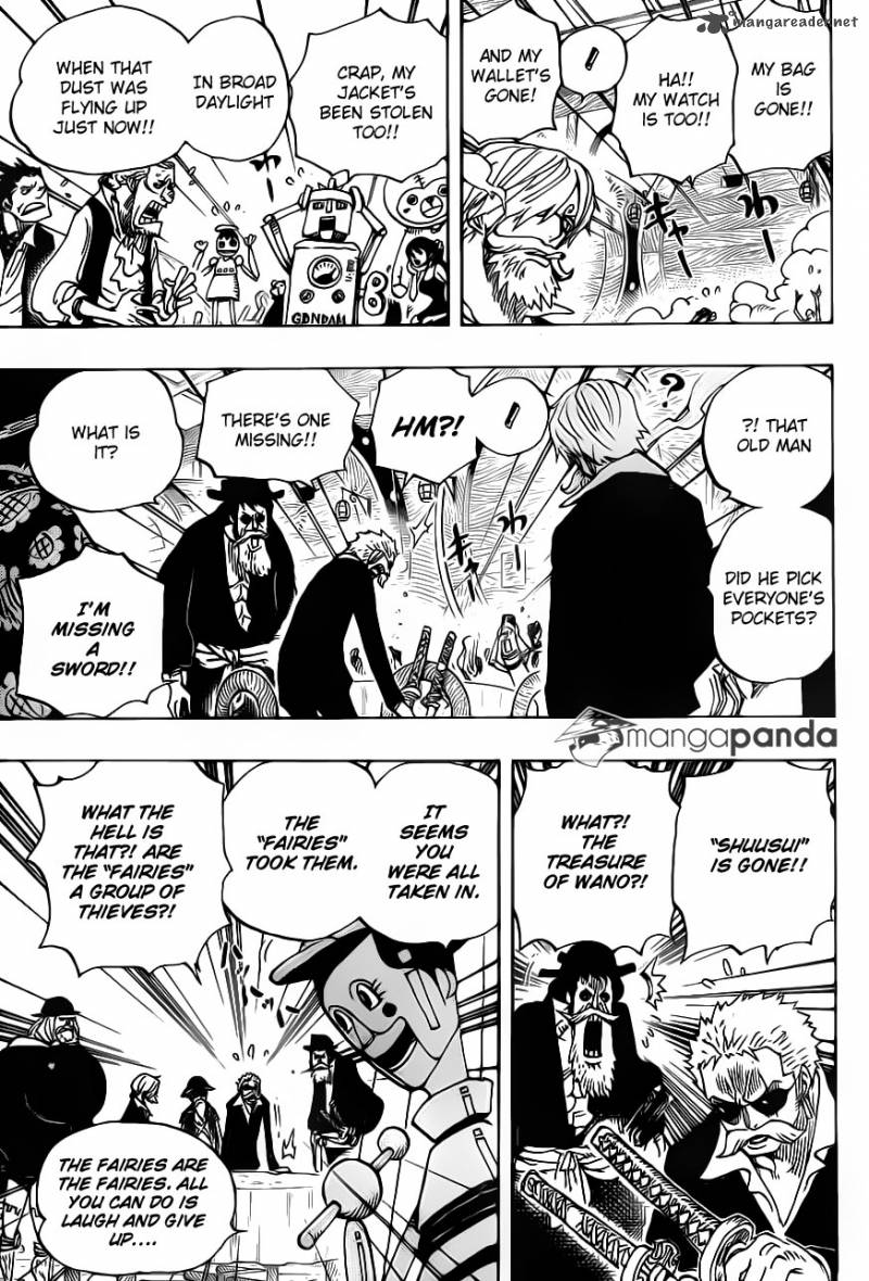 One Piece Manga Chapter 702 page 7 - Corrida Colosseum