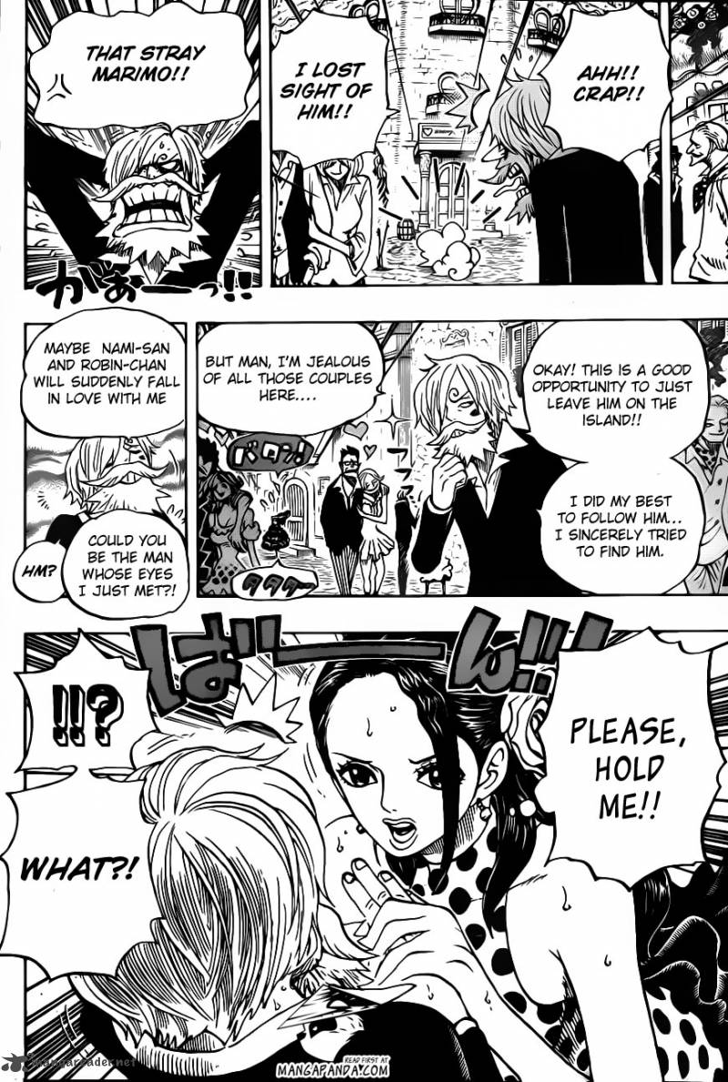 One Piece Manga Chapter 703 page 10 - Waiting Room