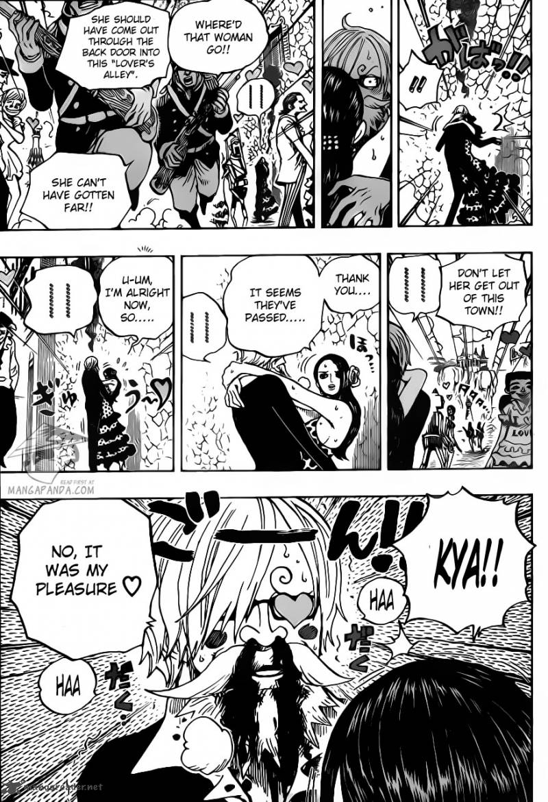 One Piece Manga Chapter 703 page 11 - Waiting Room