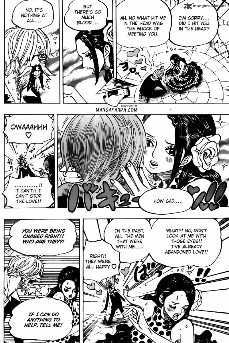 One Piece Manga Chapter 703 page 12 - Waiting Room