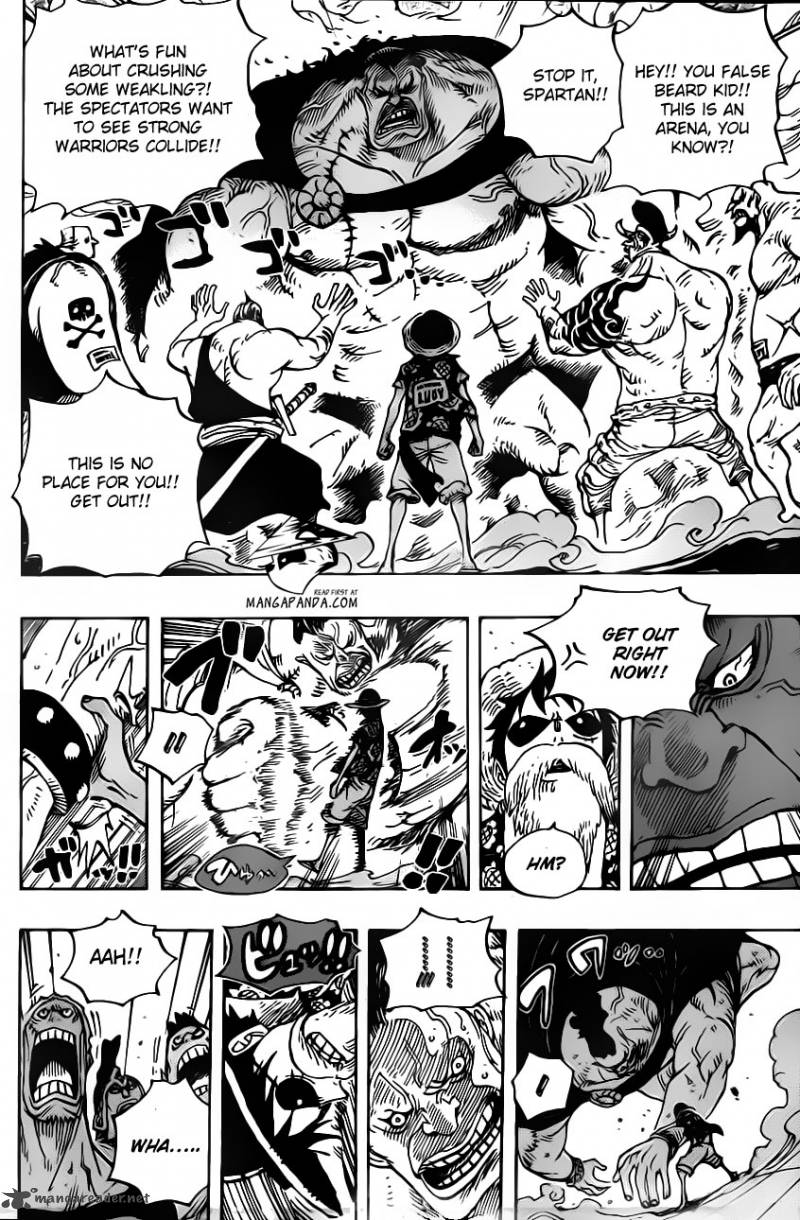One Piece Manga Chapter 703 page 20 - Waiting Room