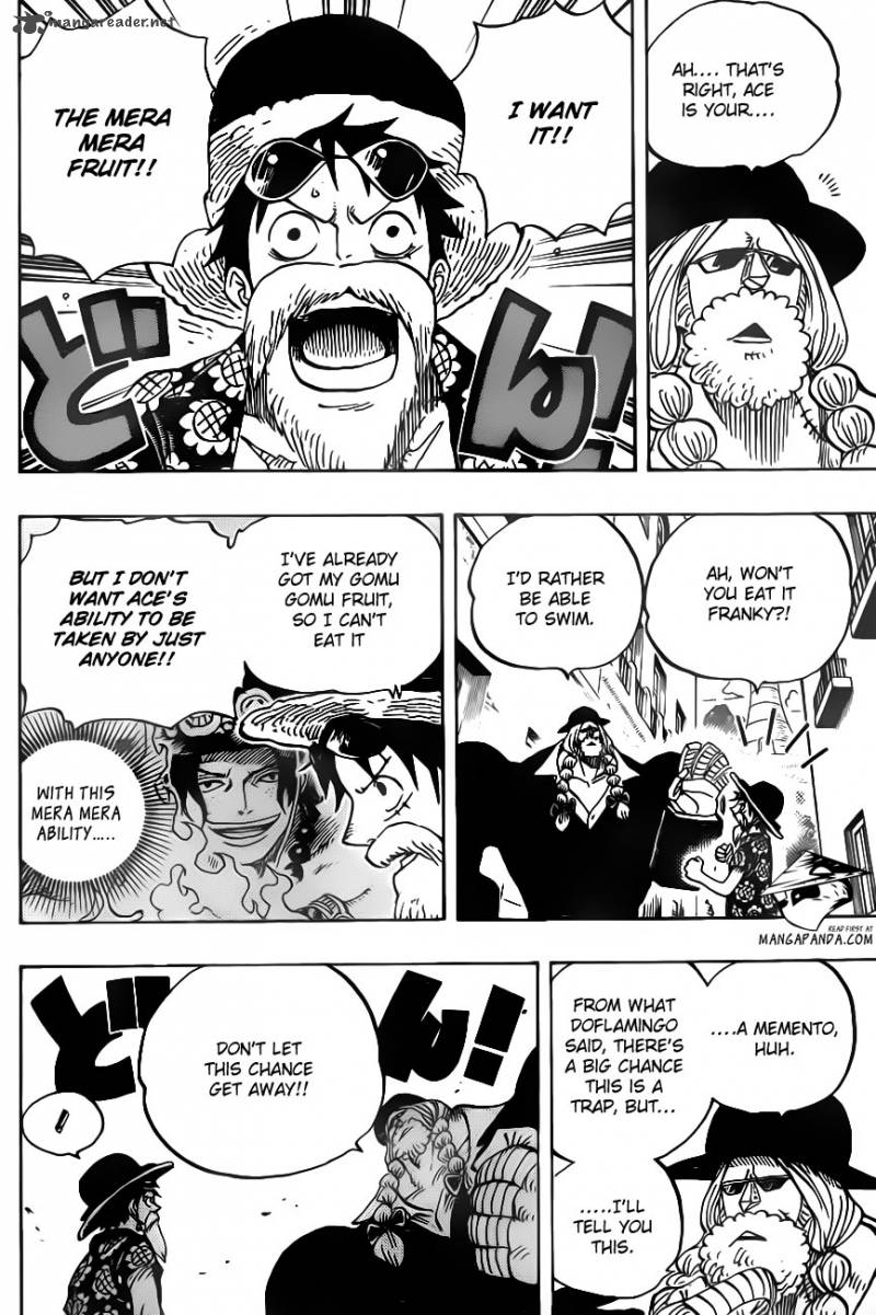 One Piece Manga Chapter 703 page 6 - Waiting Room