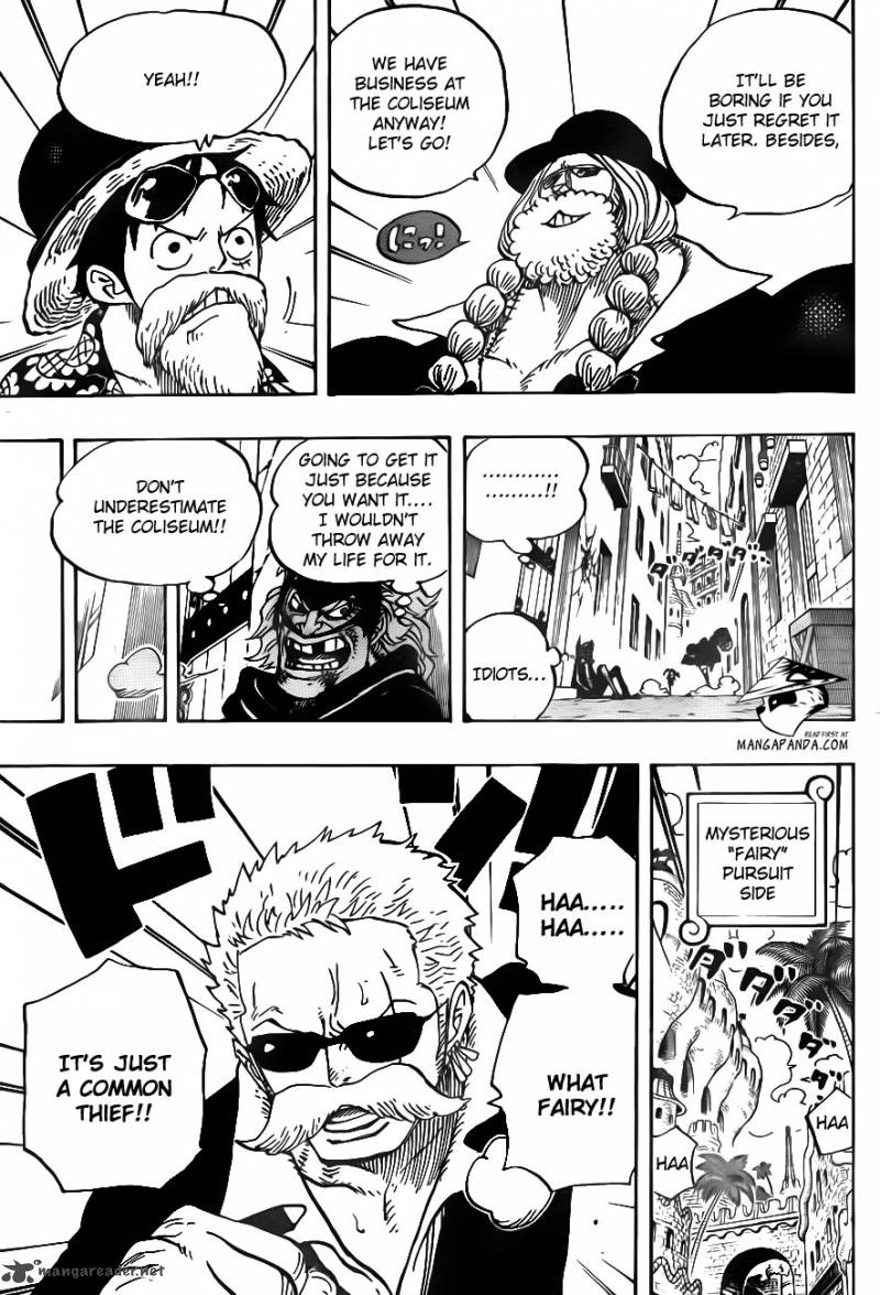 One Piece Manga Chapter 703 page 7 - Waiting Room