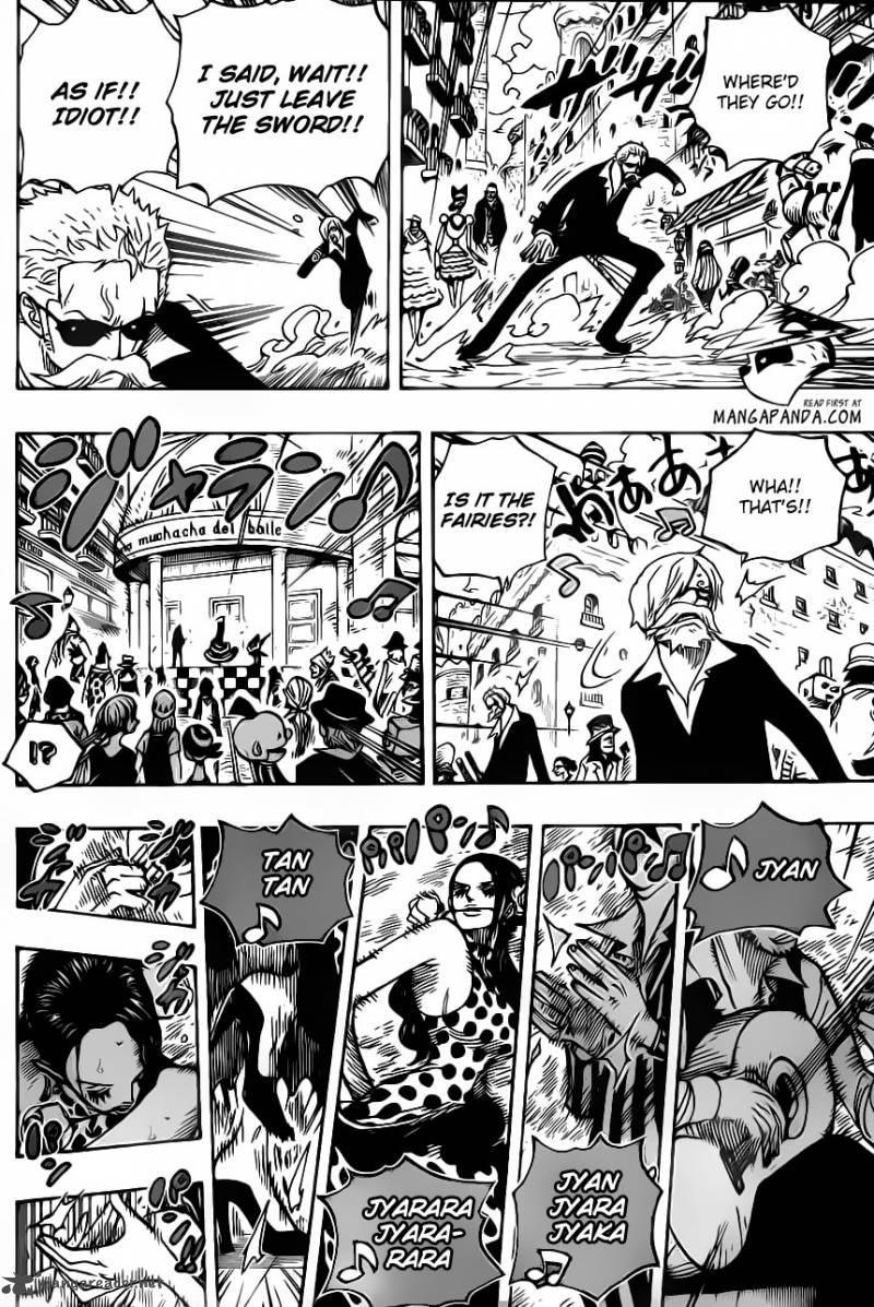 One Piece Manga Chapter 703 page 8 - Waiting Room
